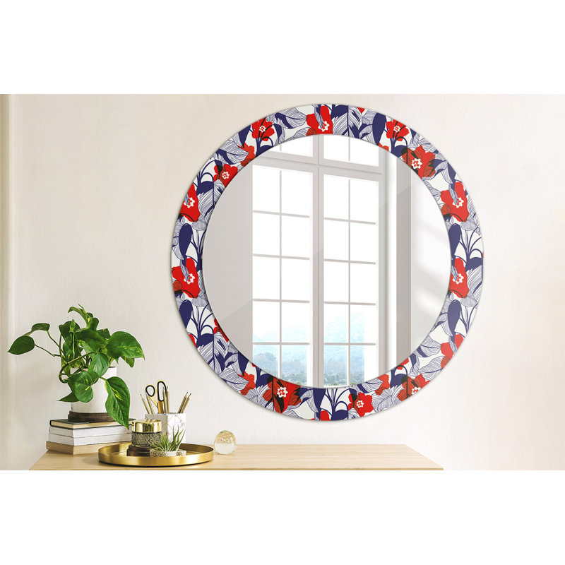 Huldar Glass Flat Wall Mirror