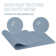 TPE Yoga Mat 190cm XXL, Non-Slip Exercise Mat with Strap for Home Gym, Pilates & Fitness