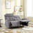 Brost Manual Recliner Loveseat with Cup Holders & Pocket Storage-121418404-102051326
