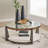 Lowrine Glass Top Single Coffee Table