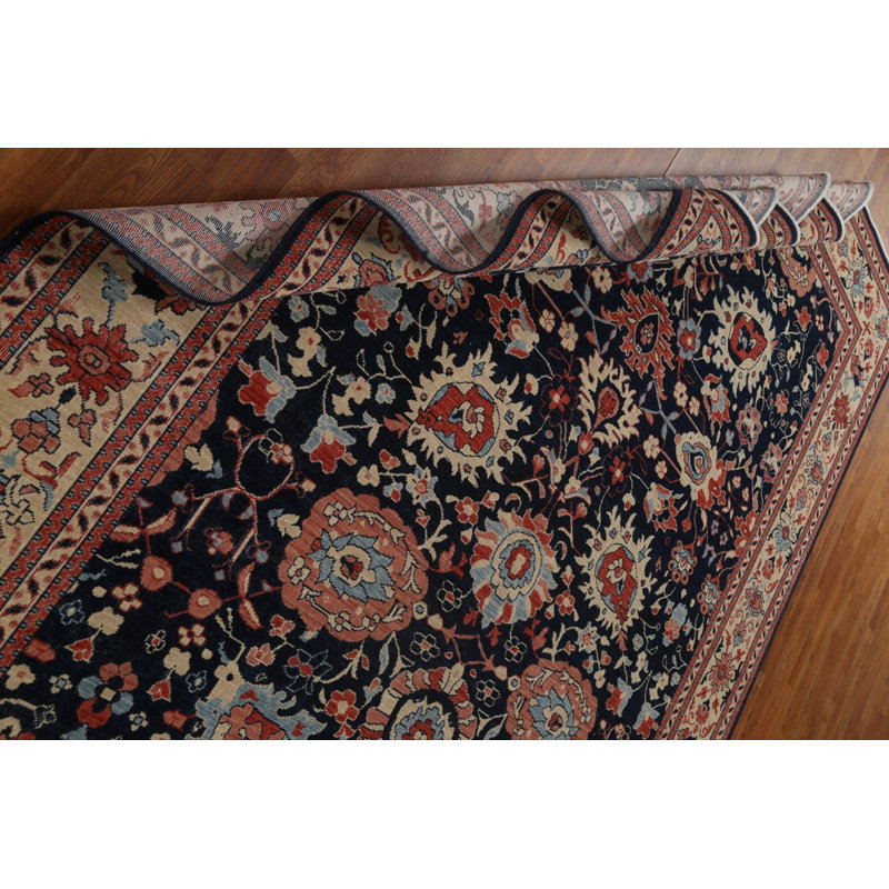 Tapis turc floral en laine noué à la main Sultanabad Ziegler 8 x 10