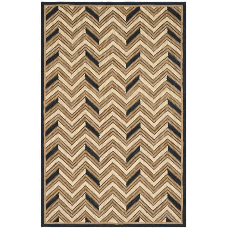 Ralph Lauren Holden Wool Chevron Rug, Rectangle 2' x 3'