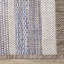 Tapis extérieur bleu tissé à plat Memphis-723386256