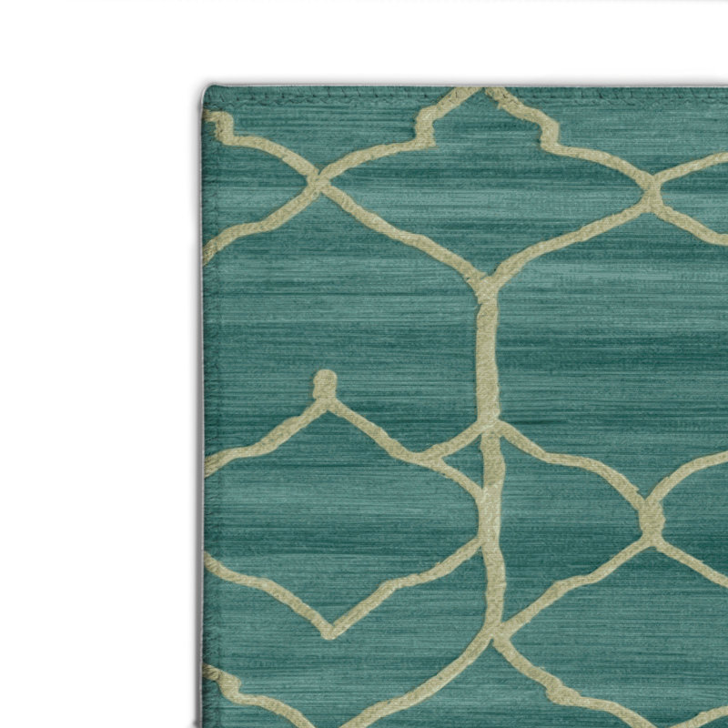 Tapis vert intérieur et extérieur Trellis, Rectangle 4pi x 6 pi