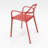 Dali Plastic Outdoor Stacking Dining Armchair-317067587