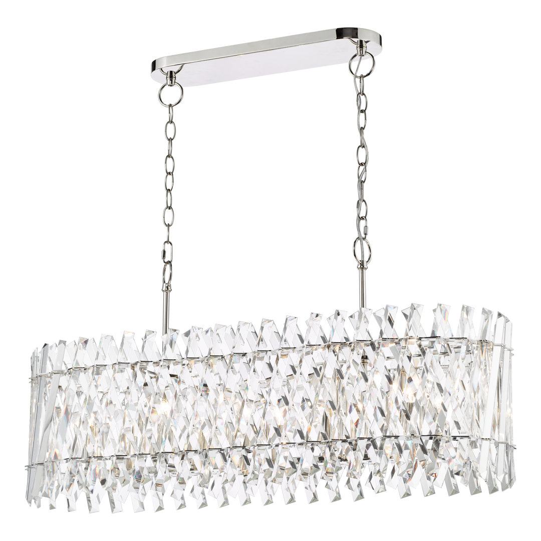 10 - Light Polished Nickel Pendant