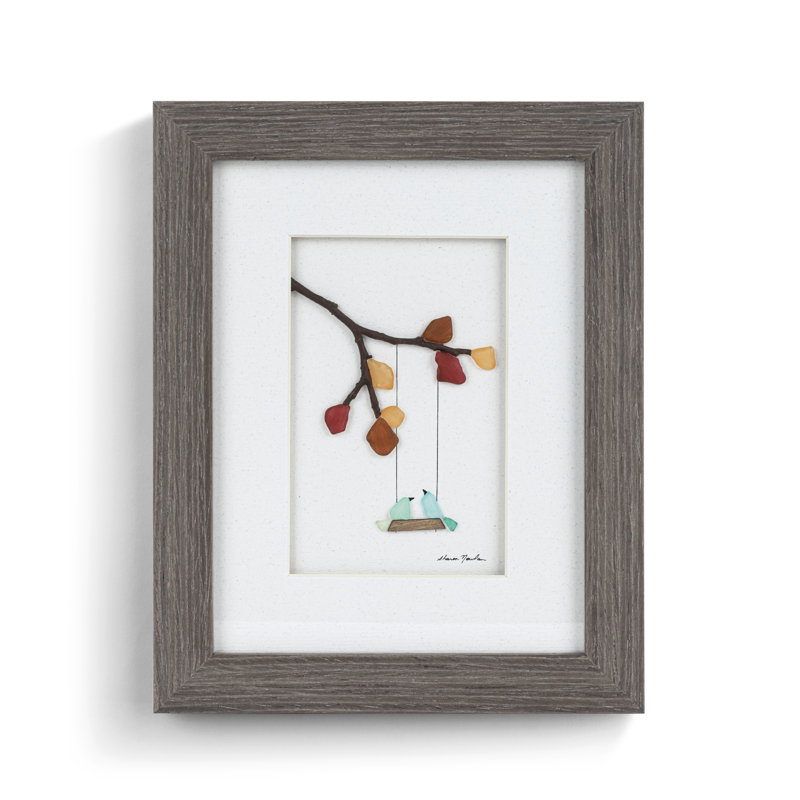 Fall Gray Wall Art - 8X10in