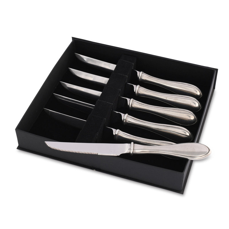 Ensemble de couteaux à steak 6 pièces Vagabond House Medici Living