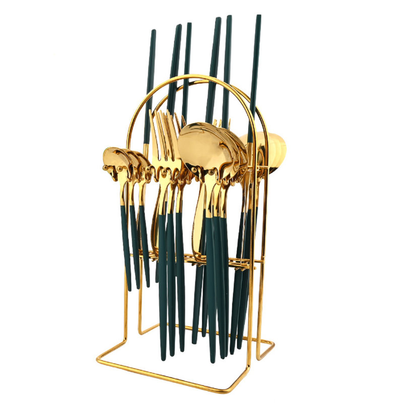 Ensemble de couverts Mercer41 Ismat, Vert