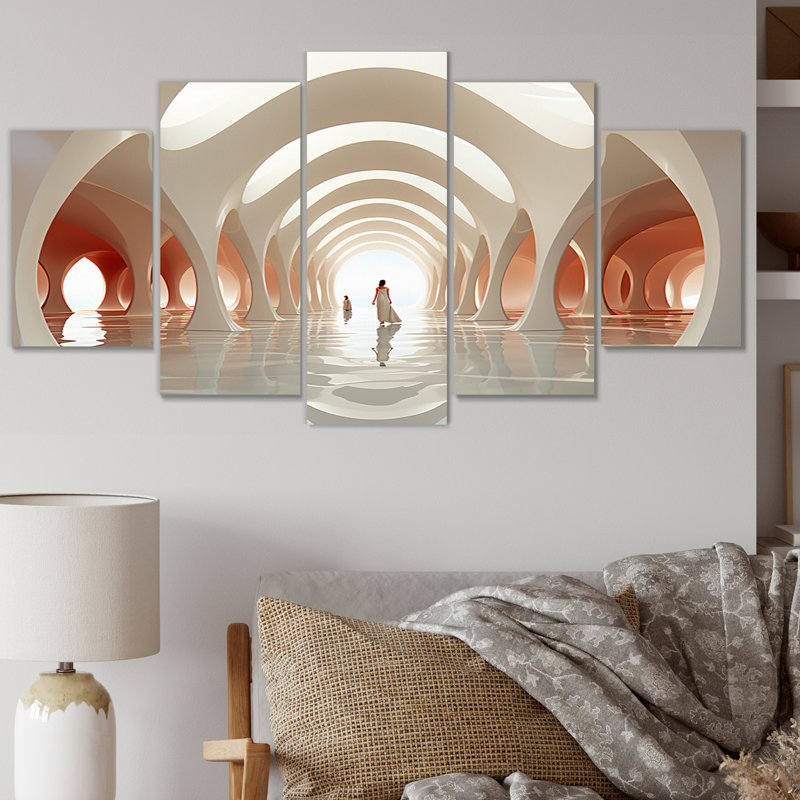 Charpentier - Architecture Wall Art Print - 5 Panels