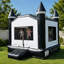Château gonflable de style commercial avec souffleur pour enfants et adultes de L 13 pi x l 10 pi x H 11 pi-86551905
