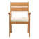 Adagio 4 - Person Rectangular Teak Outdoor Dining Set with Cushions