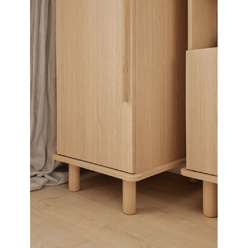 Javion 1 door with legs OMM oak light