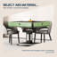 Table de salle à manger pliable et automatique 42,13 "Minimalist