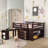 Fynnley Kids Full Loft Bed with Drawers-675852191