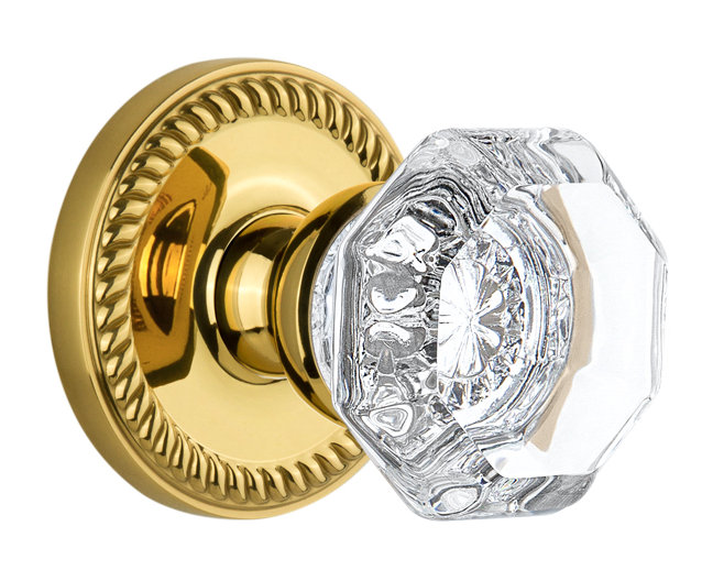 Figurine Grandeur Newport Rosette, Laiton intemporel