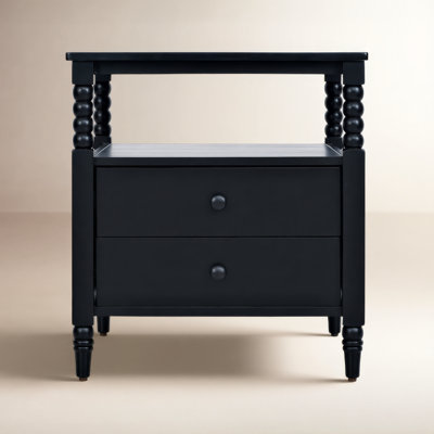 Benbrook 2-Drawer Mahogany Nightstand