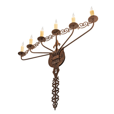 Almonte 6 - Light Candle Wall Light