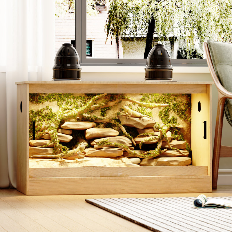 Reptile Terrarium, Beige
