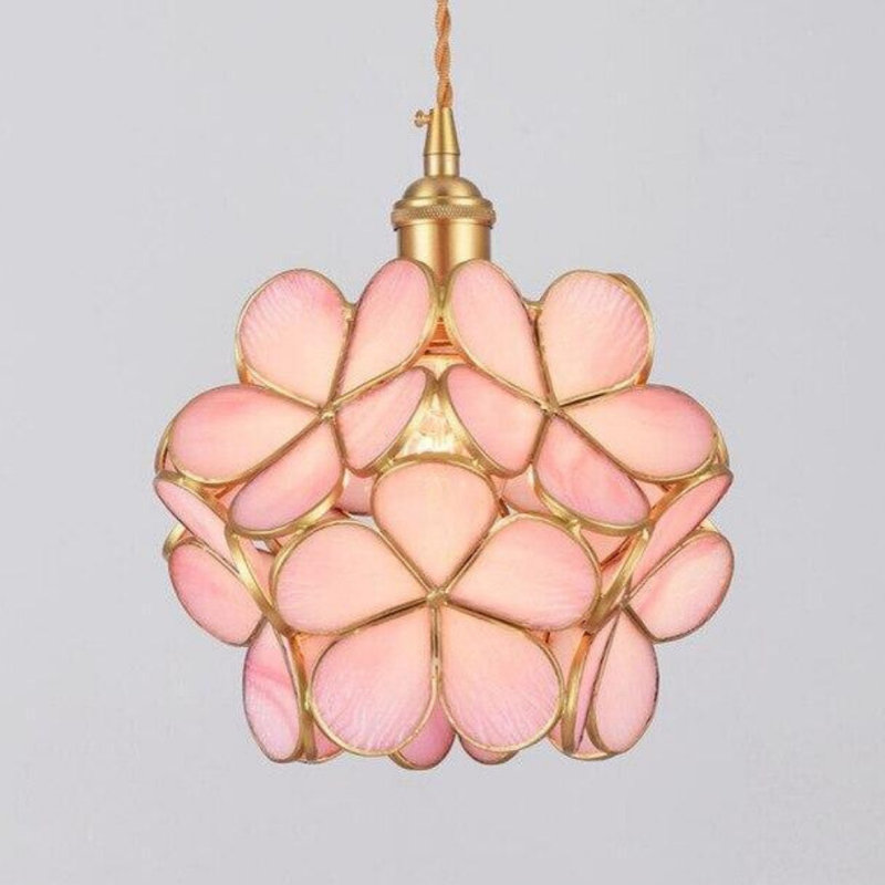 Ouellette 1 - Light Chandelier, Pink