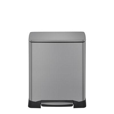 Steel Step On Recycling Bin - 56L