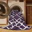 Tapis mauve lavable à la machine-1385000988