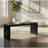 Dune Rounded Bench - Black