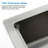 33X19 Undermount Stainless Steel Sink With Cutting Board. 304 Steel, And Dependable. Brushed Appearance. Spacious Single Bowl. Sound Absorbing Properties. Rounded Corners Kitchen High Durability.