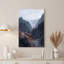 Art mural sur toile, "Orange orange" sur une brume avec une route sinueuse-133498559