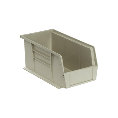  QUS230SN Ultra Stack & Hang Heavy Duty Part Organizer Stone Bins 11" L x 6" W x 5" H 12 Pack