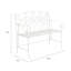 Wrought Iron Outdoor Bench-1411662837