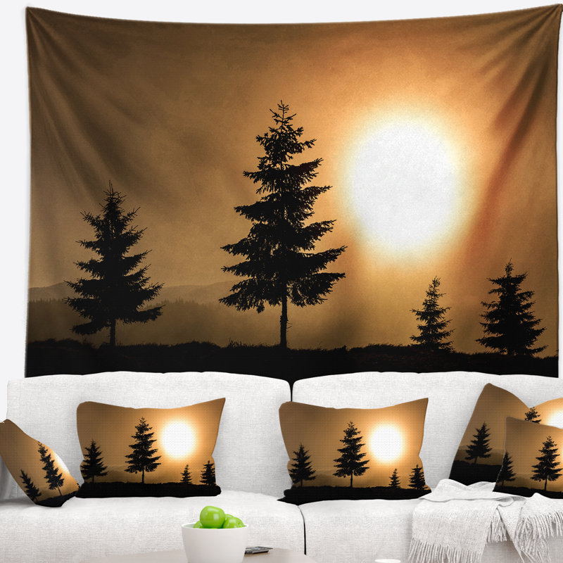 Polyester Tapestry, 78" H x 92" W