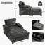 Upholstered Accent Chair With Ottoman-474802763