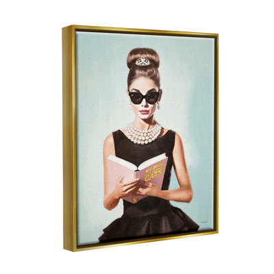 Fashion Girl lecture sur toile