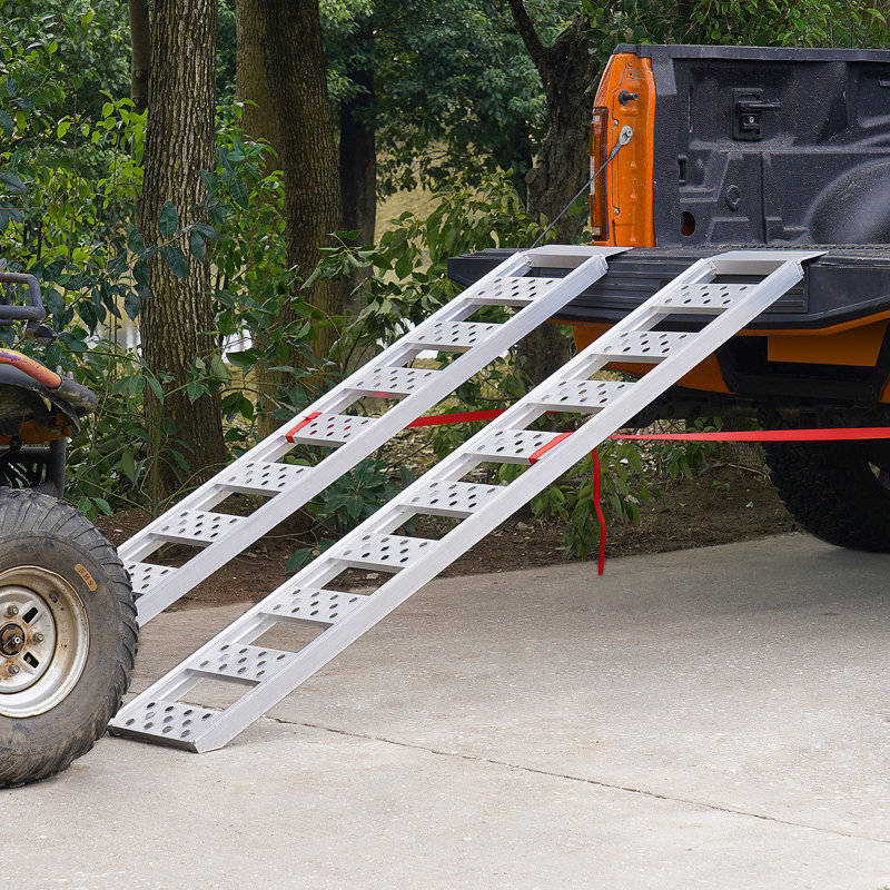 Rampes en aluminium VEVOR, 1250 lb, rampe droite