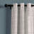 Farmhouse Textured Sheer Sheer Curtain Pair-1751193454-1765970268