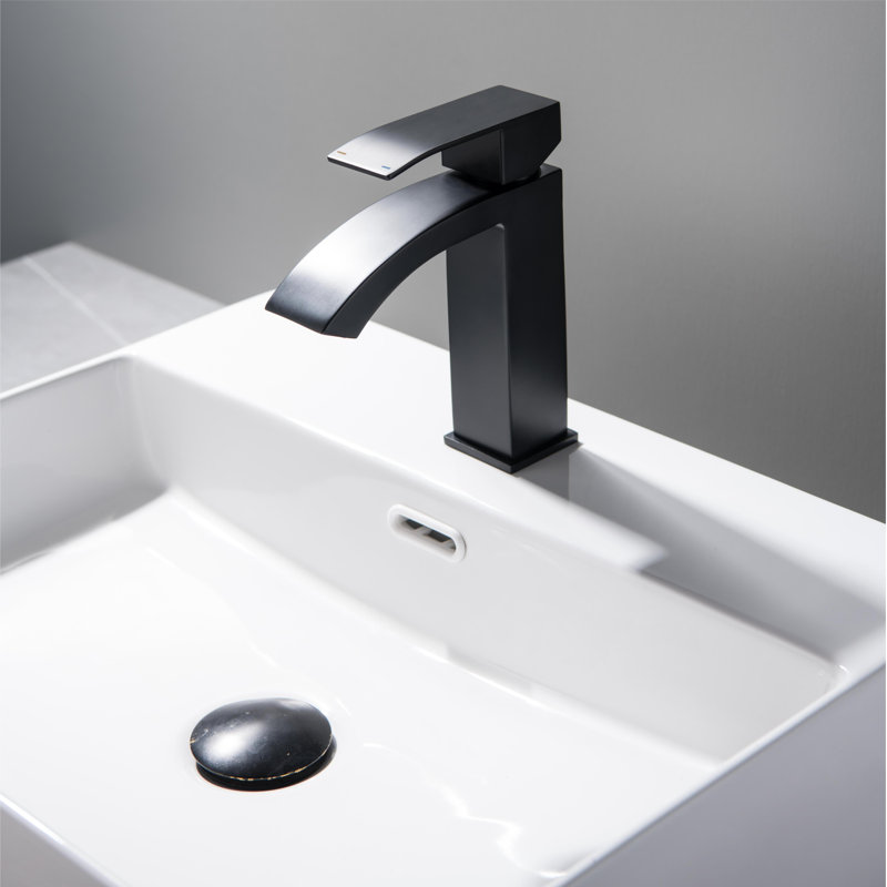 Robinet de salle de bain à un trou