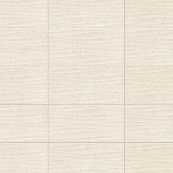 Sensa Waves 11-3/4 in. x 23-1/2 in. Porcelain Wall Tile