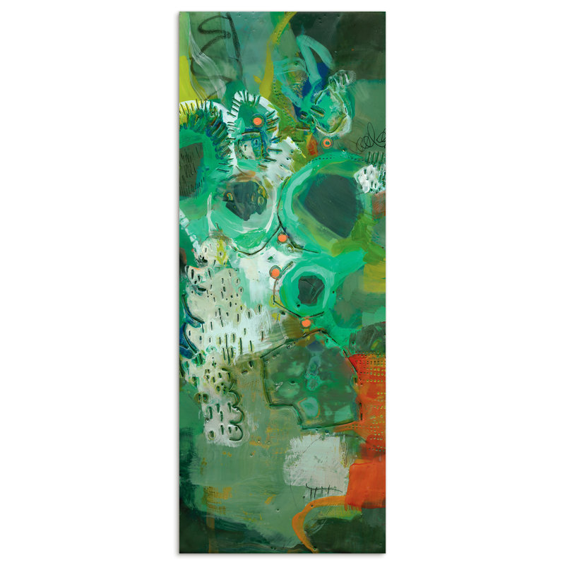 'Lolly I' Print on Glass