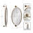 Darbridge Pivoting Oval Wall Mirror