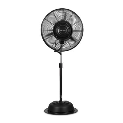 Summer Breeze Essentials 24” Pedestal Misting Fan with 7500 CFM of Power, Adjustable Mist Settings, Water Tank and 3 Fan Speeds