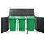 Cloelia 7.5 ft. W x 2.6 ft. D Plastic Tool Shed-543650158