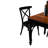 Akeeyla Extendable Dining Table & Chairs Set (5 Pieces), Black & Walnut | 100% Beech Wood Legs & Chairs, MDF Coated Beech Wood Top | Table Size: 31.5 x 47.2 x 30.3 in (Open: 31.5 x 63.0 x 30.3 in) | Stylish & Functional for Modern Dining Spaces