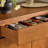 Multi-functional minimalist wooden sideboard