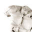 Sculpture mâle torse sur pied