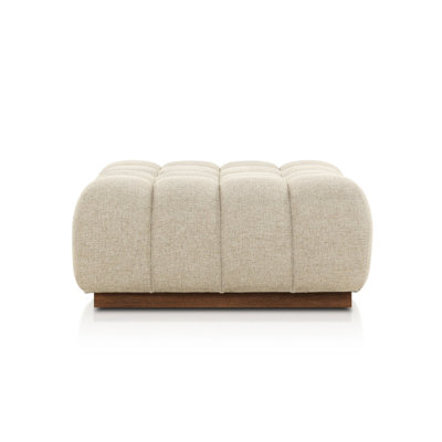Roma Outdoor Teak Ottoman