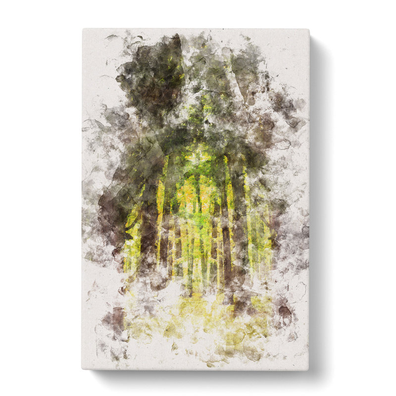 Forest Arch - Wrapped Canvas Painting Print, 76cm H x 50cm W x 3cm D