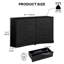 140 cm W Chest of 6 Drawers-250784236