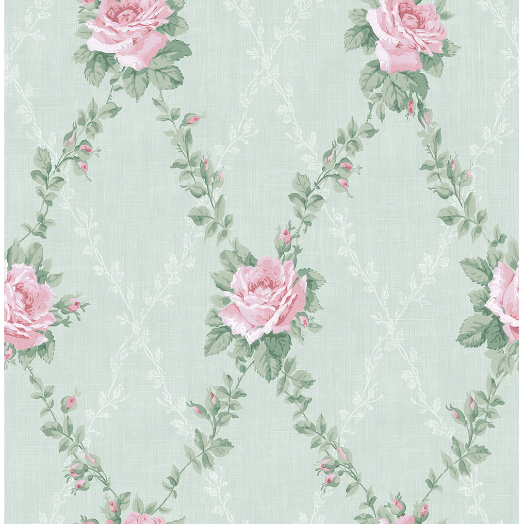Tyrion Floral Roll Laurel Foundry Modern Farmhouse® 