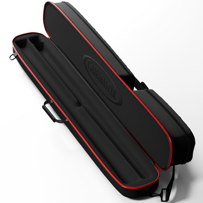 Étui pour billard Casemaster Parallax Diamond (étui pour bâton de piscine) | Rouge